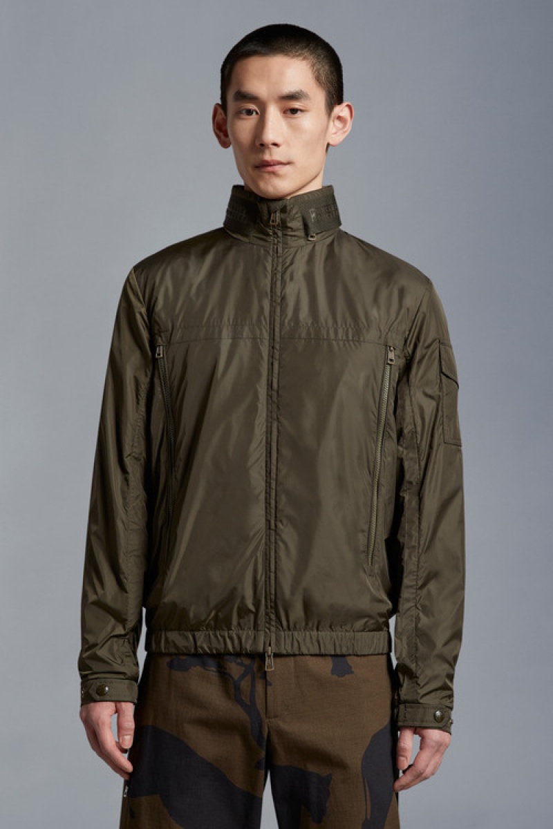 Cortavientos Moncler Nire Rain Hombre Verdes | FJWY-95276