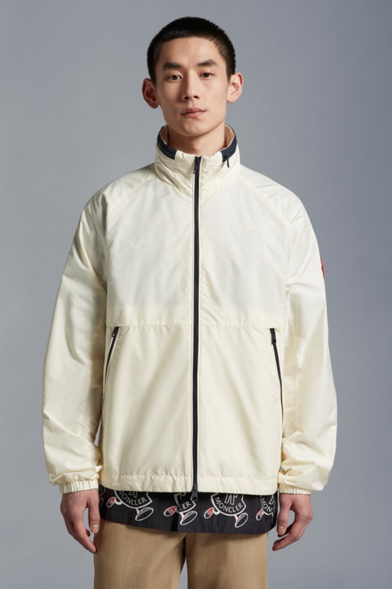 Cortavientos Moncler Octano Hombre Blancos | IMEV-93487