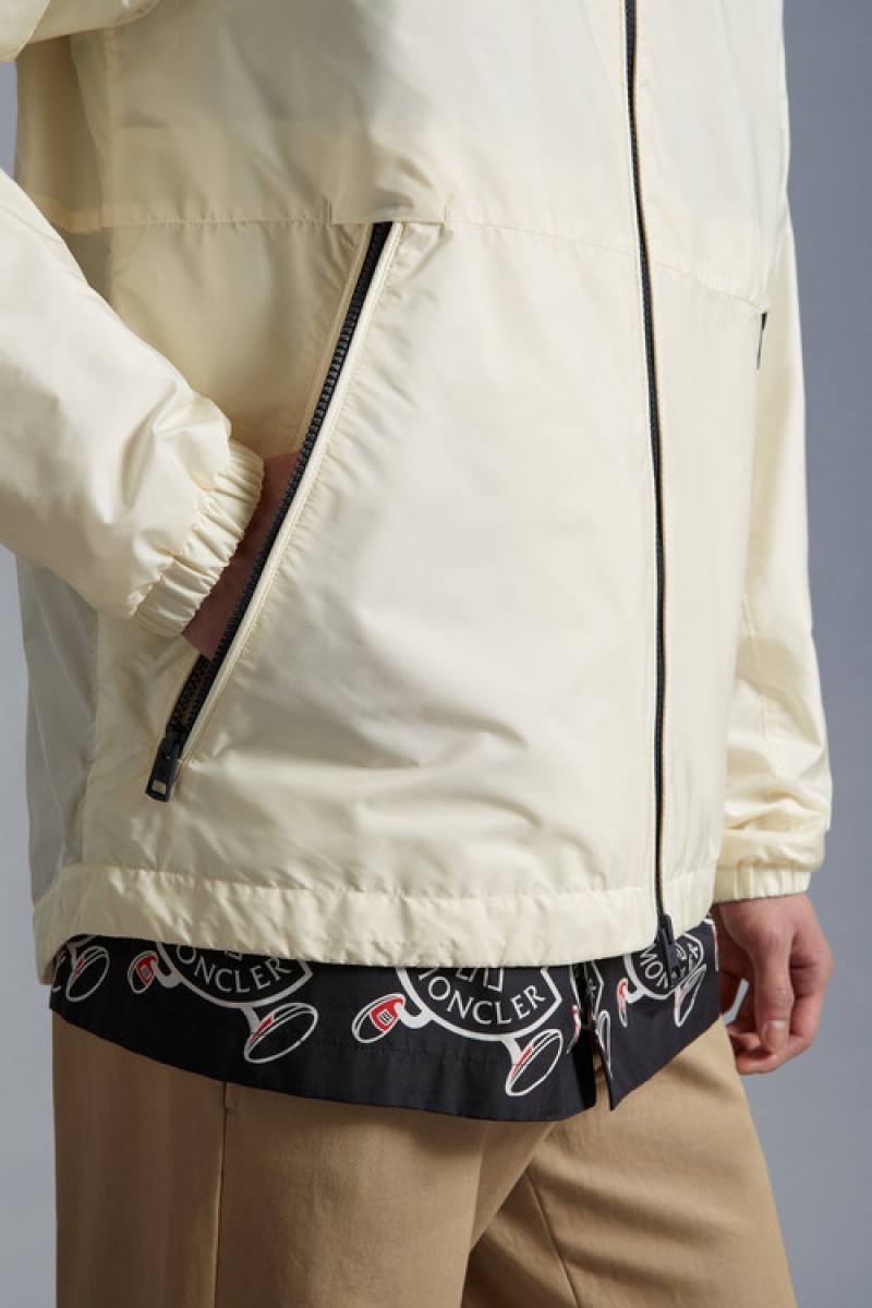 Cortavientos Moncler Octano Hombre Blancos | IMEV-93487