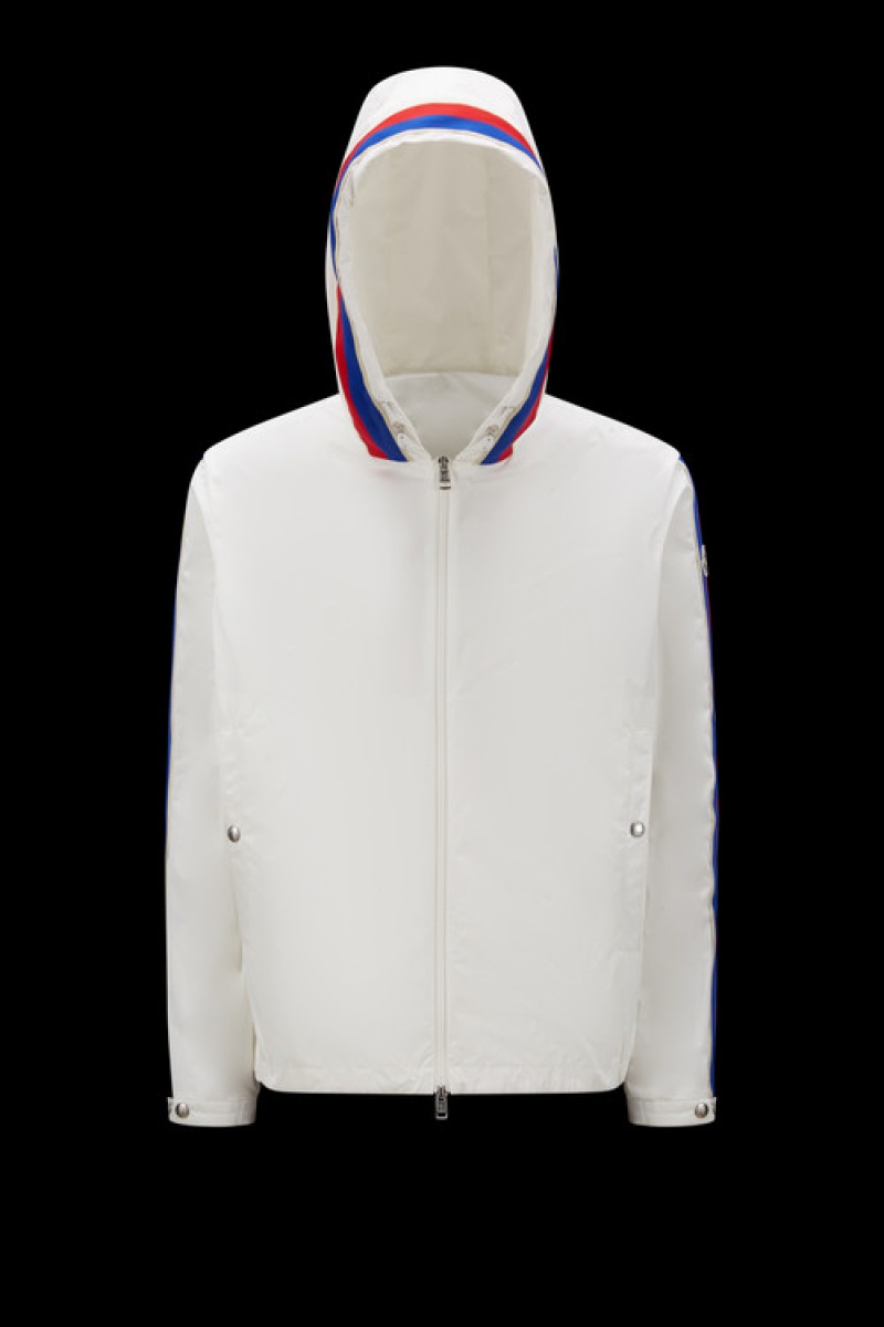 Cortavientos Moncler Rukbat Hombre Blancos | RSOQ-87052