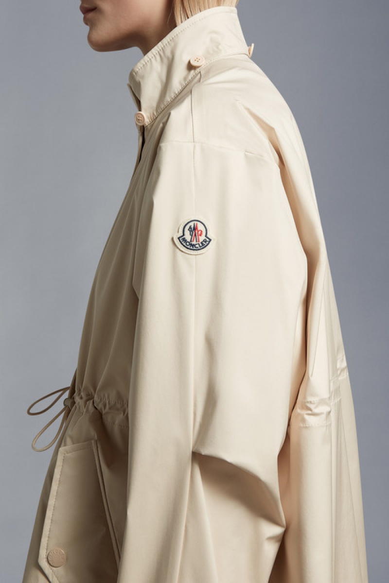 Cortavientos Moncler Valiere Parka Mujer Blancos | GLRM-35824