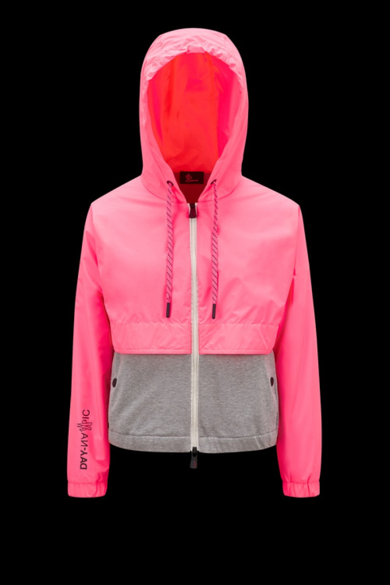 Cortavientos Moncler Zip-up Mujer Grises | BYNE-42867