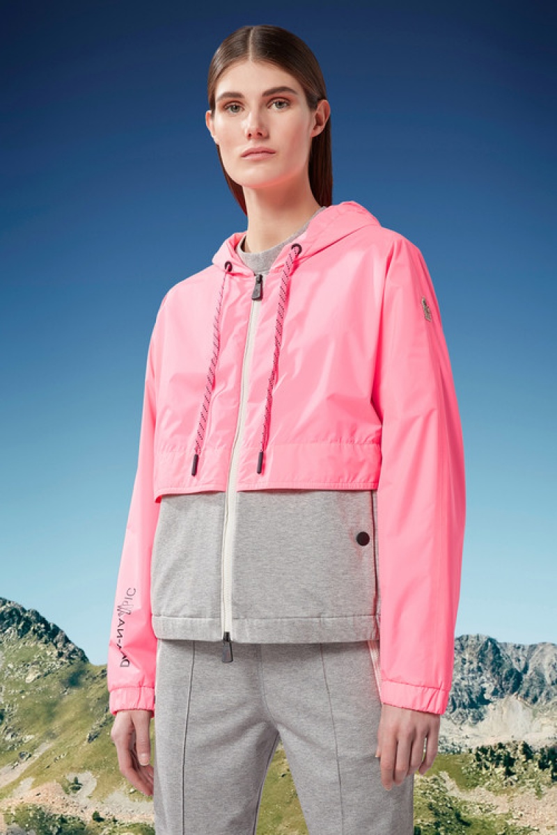 Cortavientos Moncler Zip-up Mujer Grises | BYNE-42867