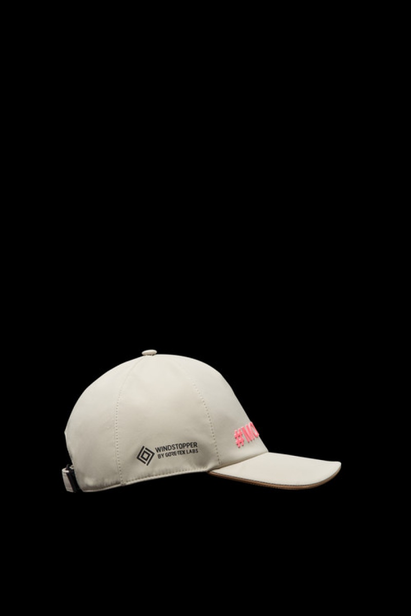 Gorras Moncler Gore-tex Baseball Mujer Beige | AXMF-58032