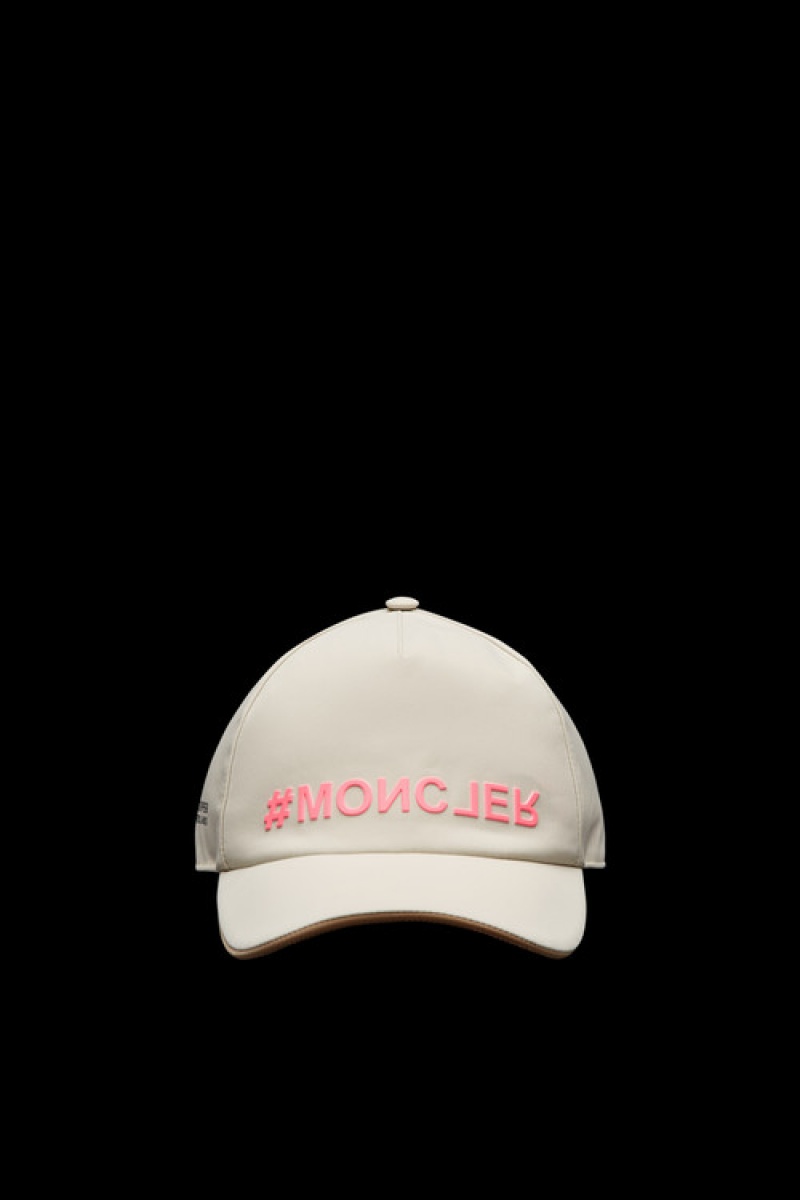 Gorras Moncler Gore-tex Baseball Mujer Beige | AXMF-58032