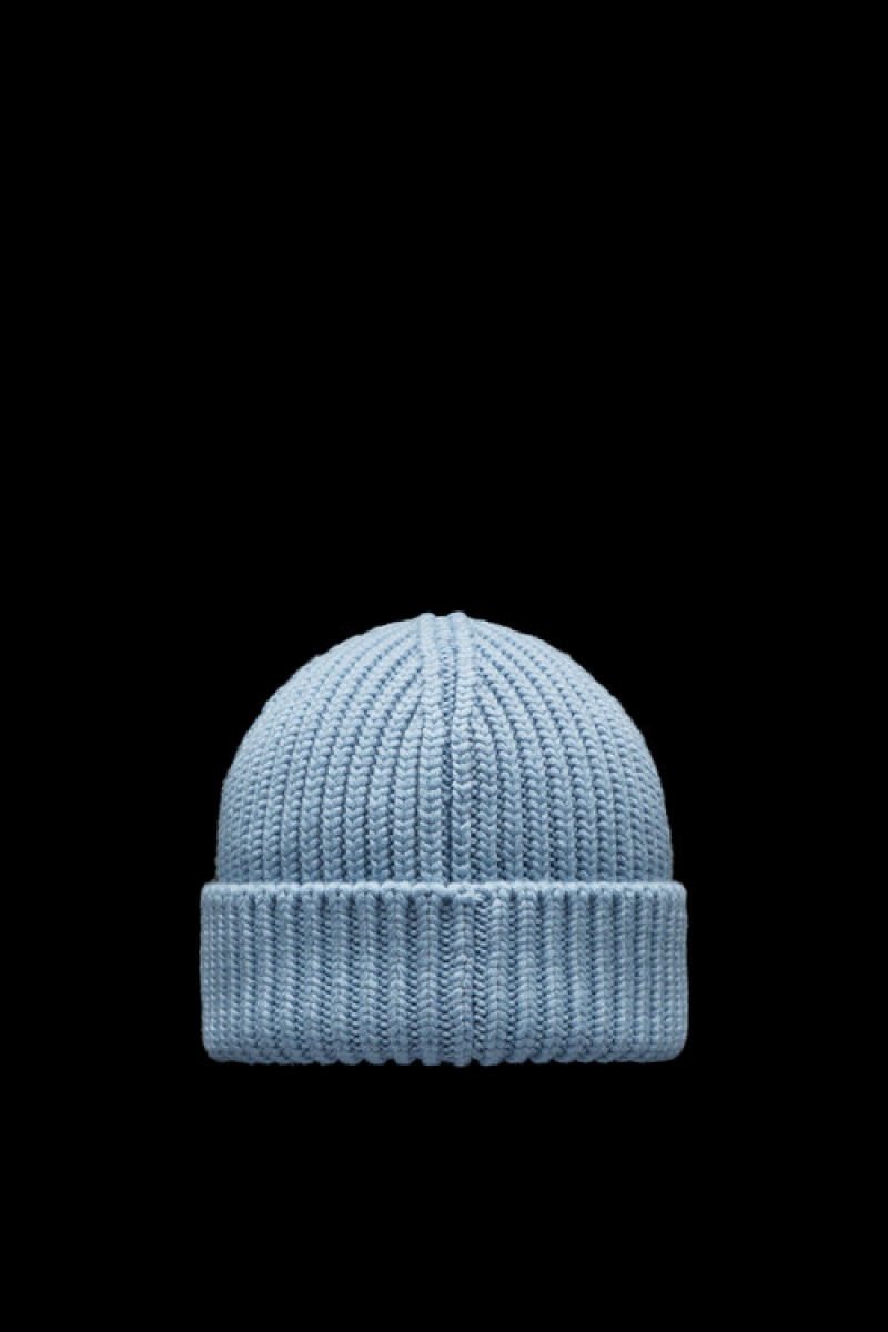 Gorro Moncler Lana Hombre Azules | NDSW-14270