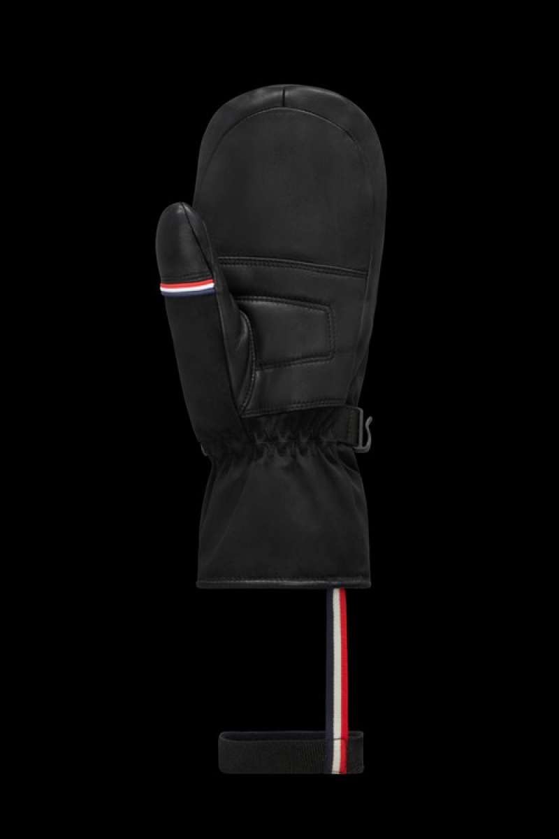 Guantes Moncler Mujer Negros | EVDO-09315