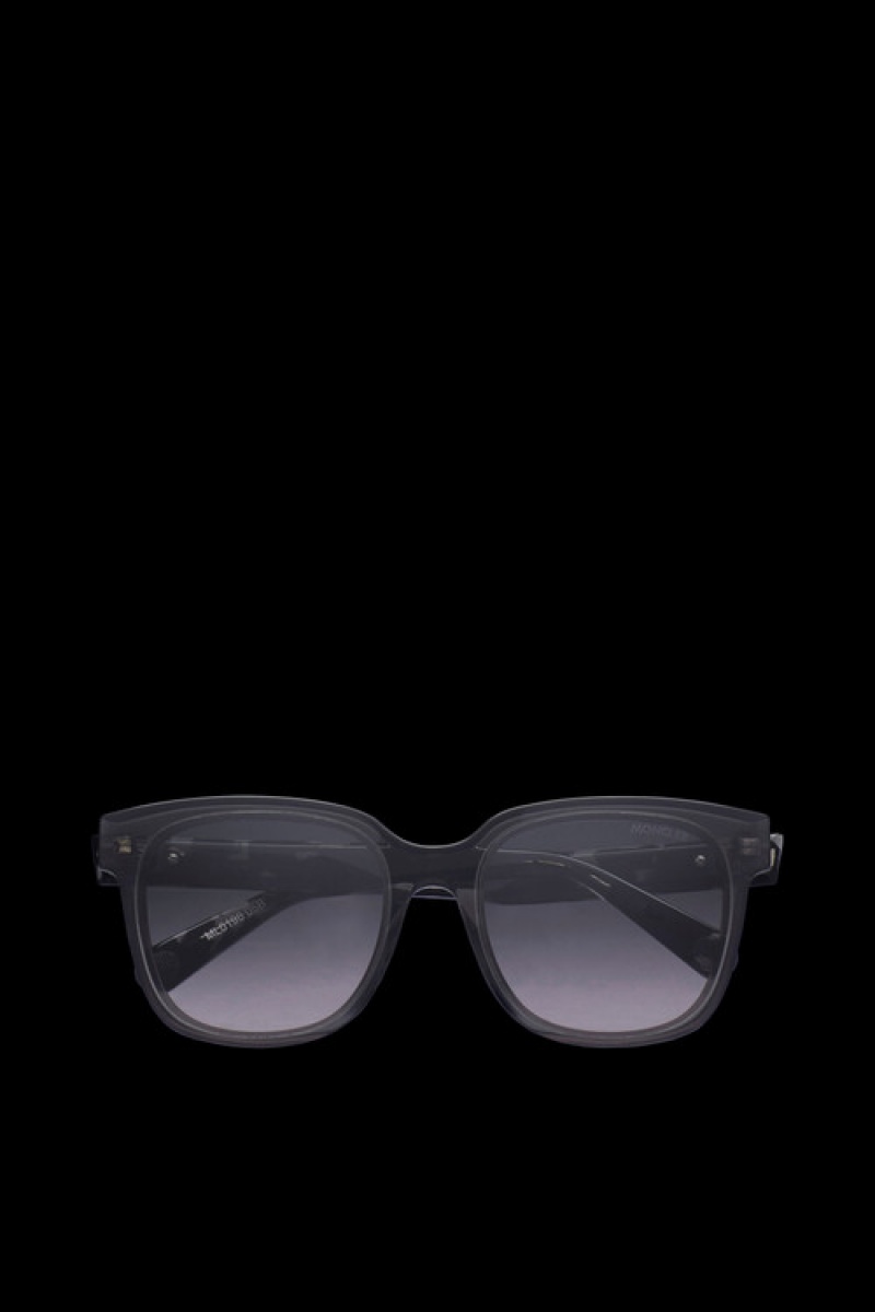 Lentes de Sol Moncler Biobeam Squared Mujer Negros | PTSW-80934