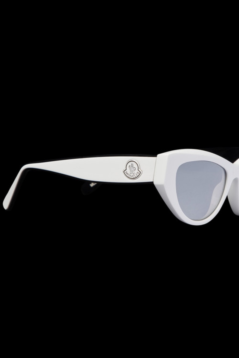 Lentes de Sol Moncler Modd Cat-eye Mujer Grises Oscuro | YAMG-04829