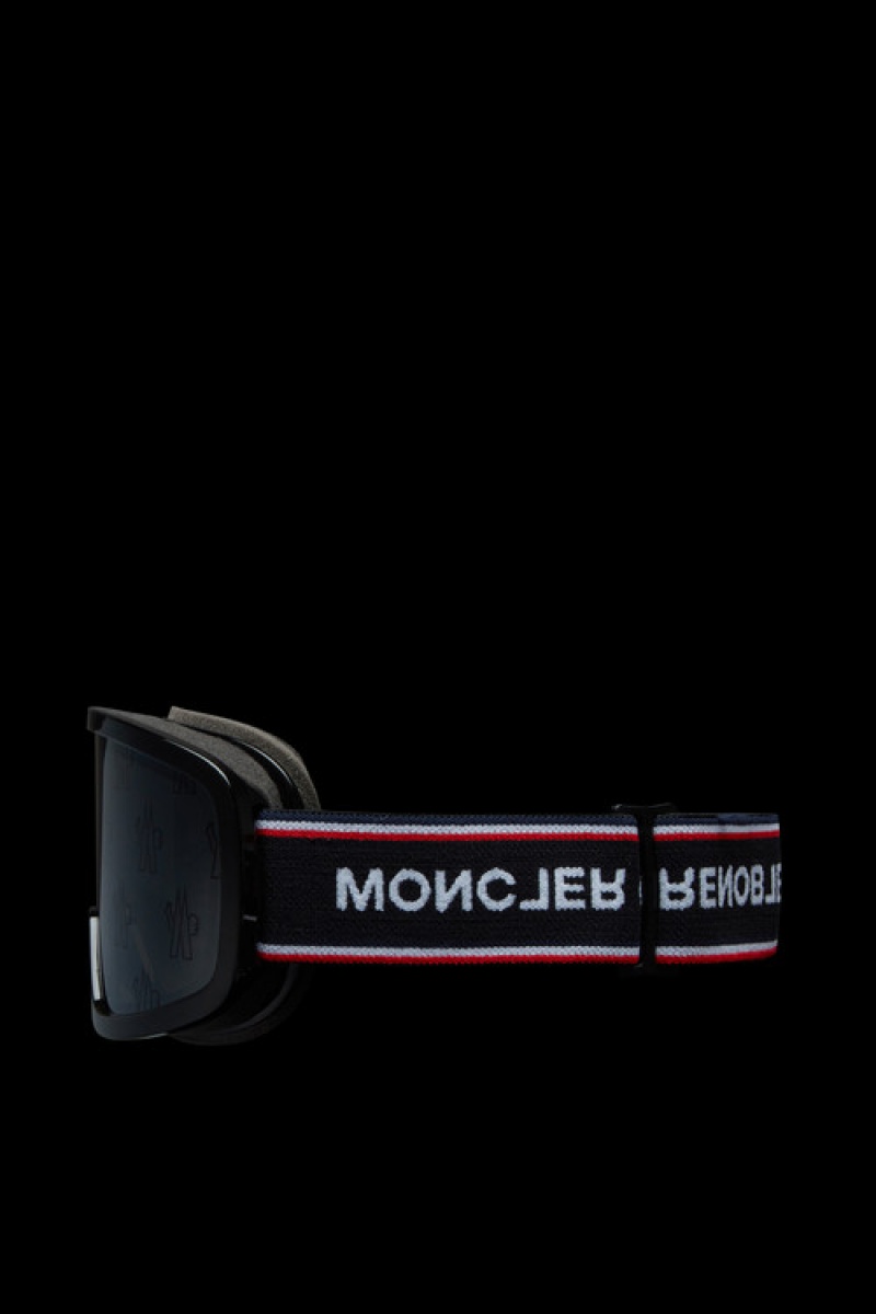 Lentes de Sol Moncler Ski Goggles Hombre Negros | BVSY-01487