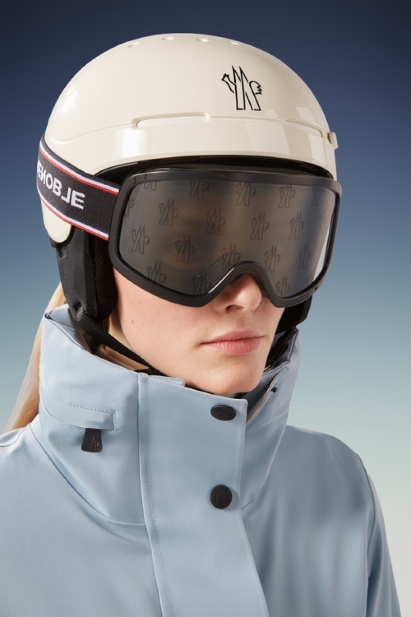 Lentes de Sol Moncler Ski Goggles Mujer Negros | BQMK-56739