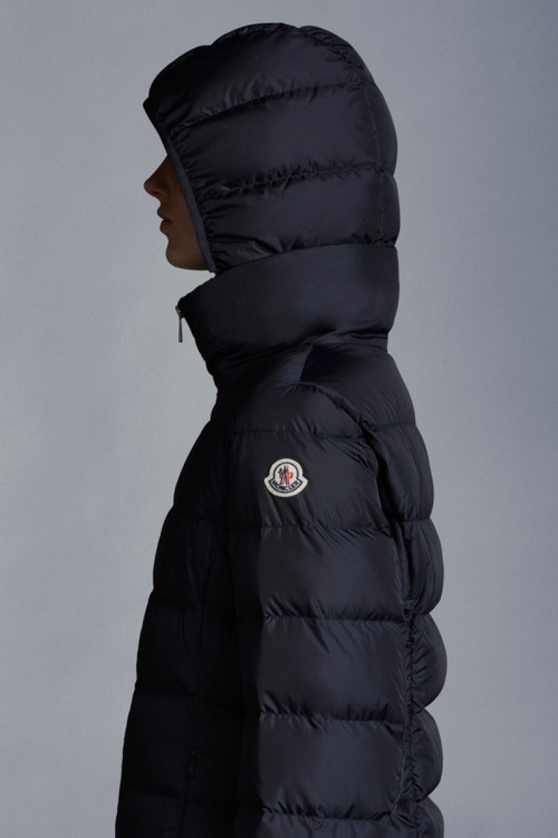 Chaquetas Largas De Plumas Moncler Gie Mujer Azules | HACP-98062