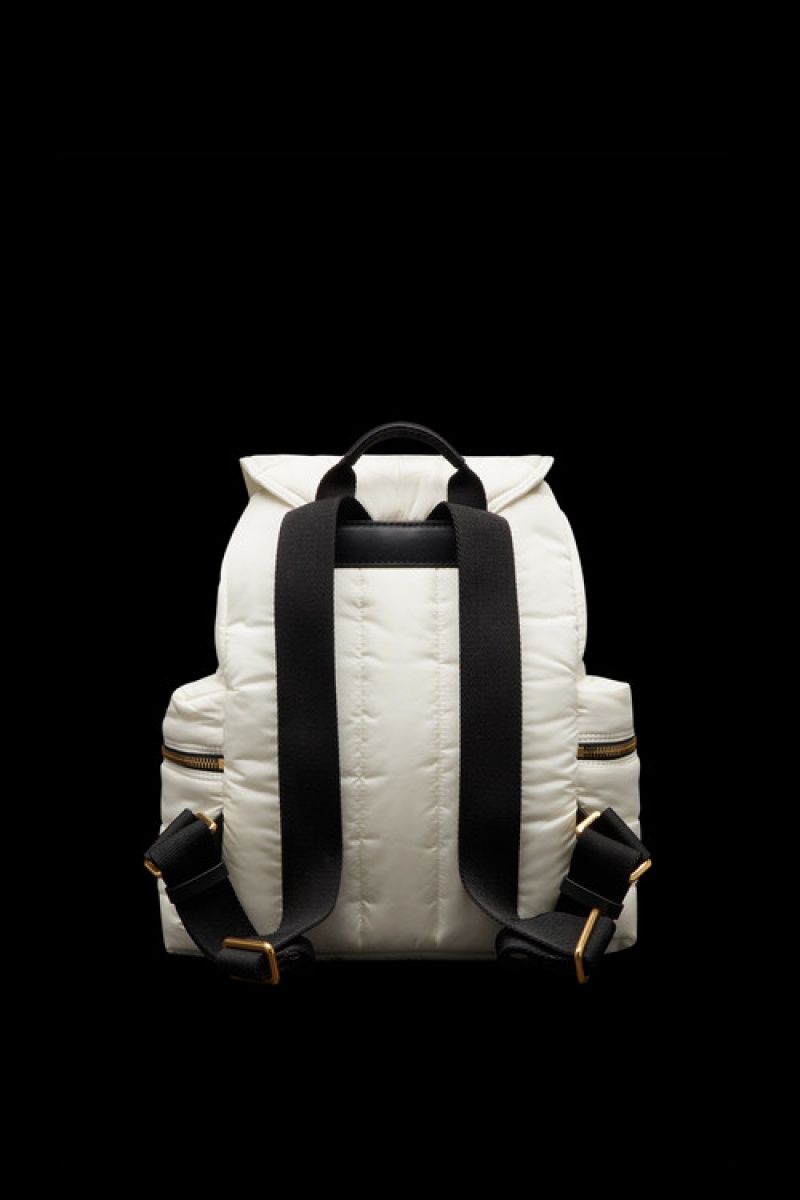 Mochilas Moncler Astro Mujer Blancos | DINU-42873