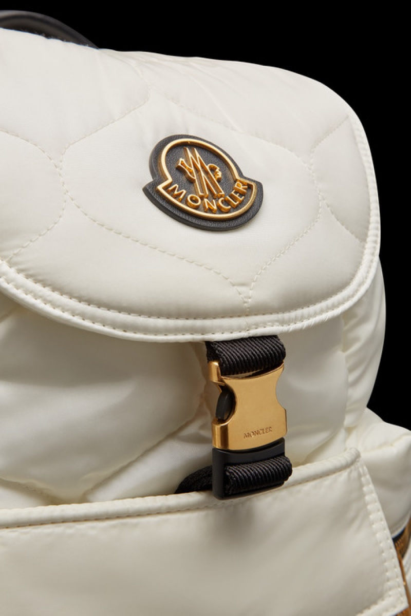 Mochilas Moncler Astro Mujer Blancos | DINU-42873