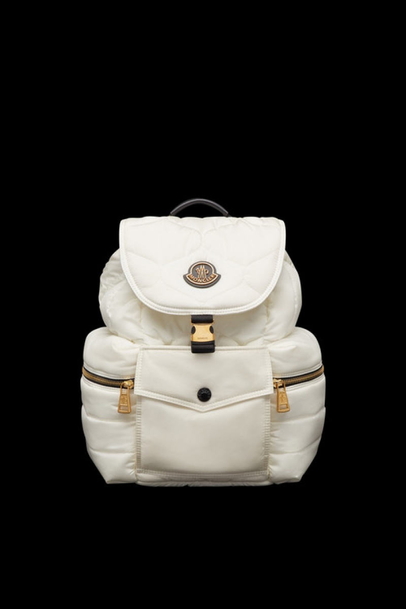 Mochilas Moncler Astro Mujer Blancos | DINU-42873