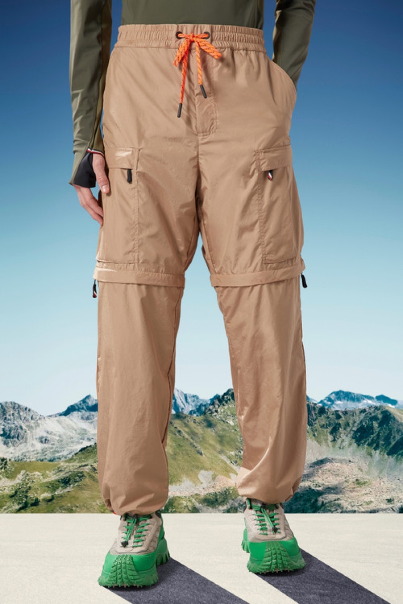 Pantalon Moncler Cargo Hombre Kaki | WXZO-94580