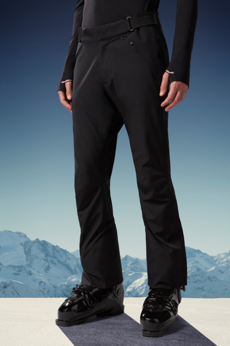 Pantalon Moncler Nylon Ski Hombre Negros | ZXJP-62378