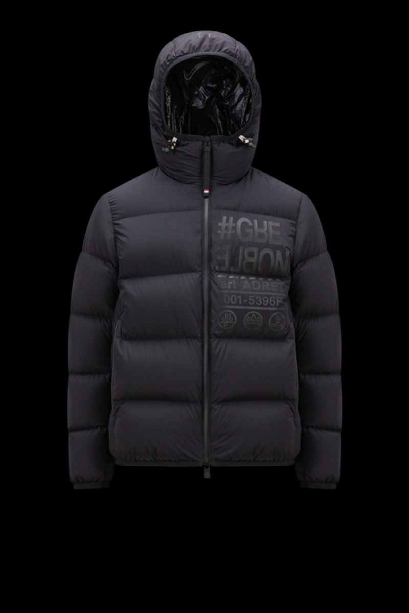 Chamarra Moncler Adret Hombre Negros | DYNW-25684