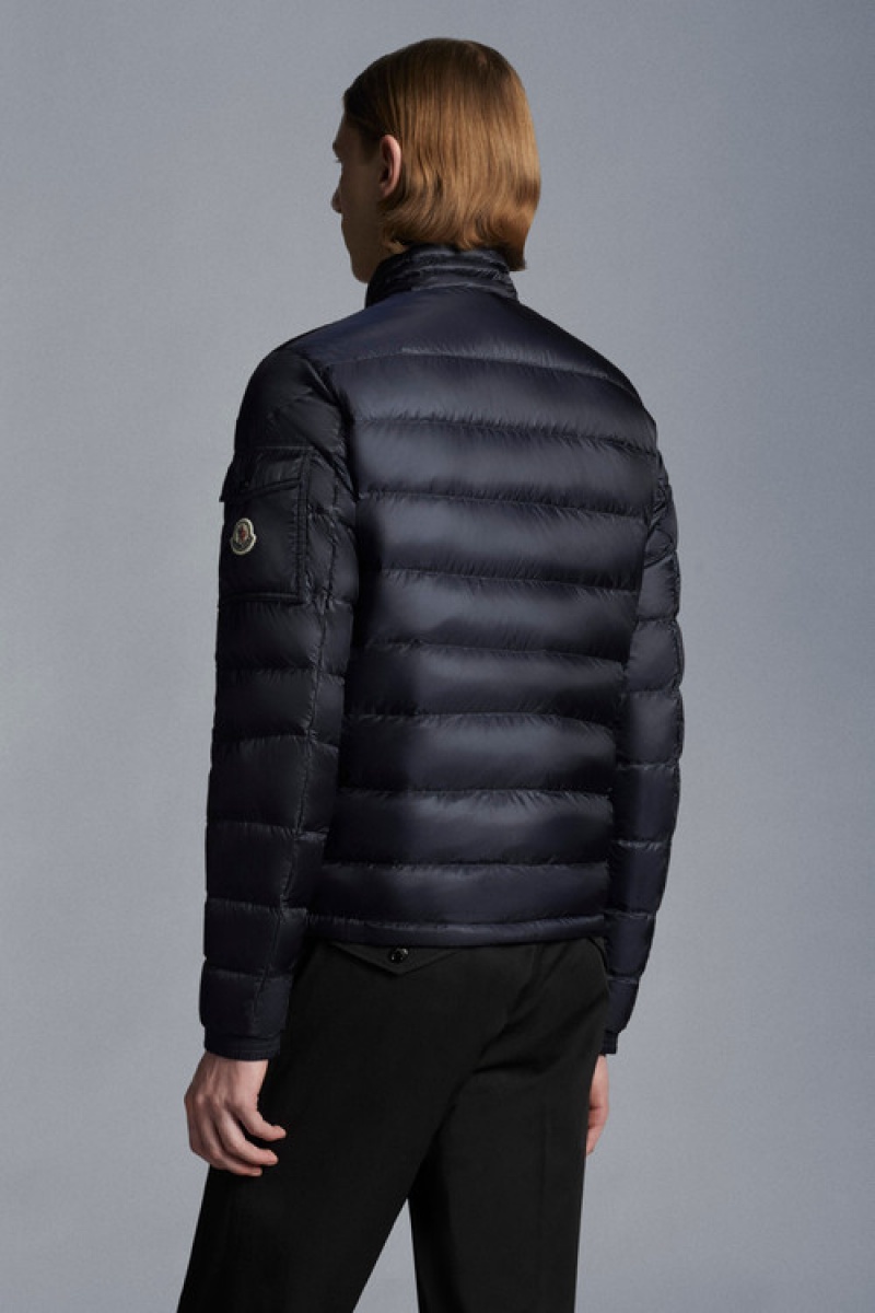 Chamarra Moncler Agay Hombre Azules | DNUI-48239