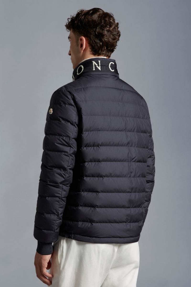 Chamarra Moncler Akio Hombre Azules | REYX-98025