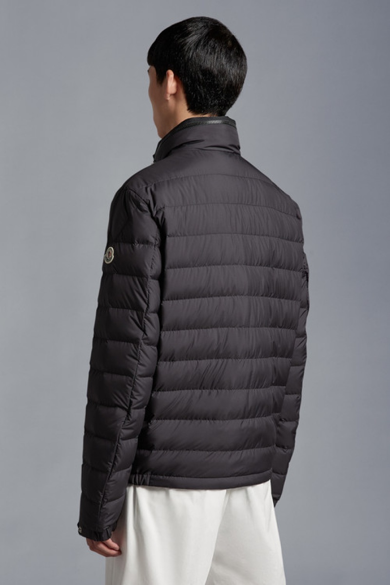 Chamarra Moncler Alfit Hombre Negros | ZDTQ-72054