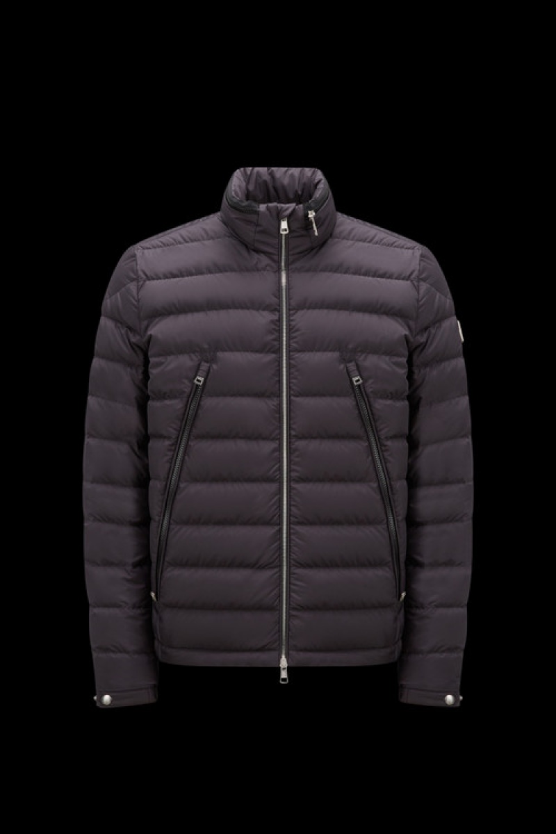 Chamarra Moncler Alfit Hombre Negros | ZDTQ-72054