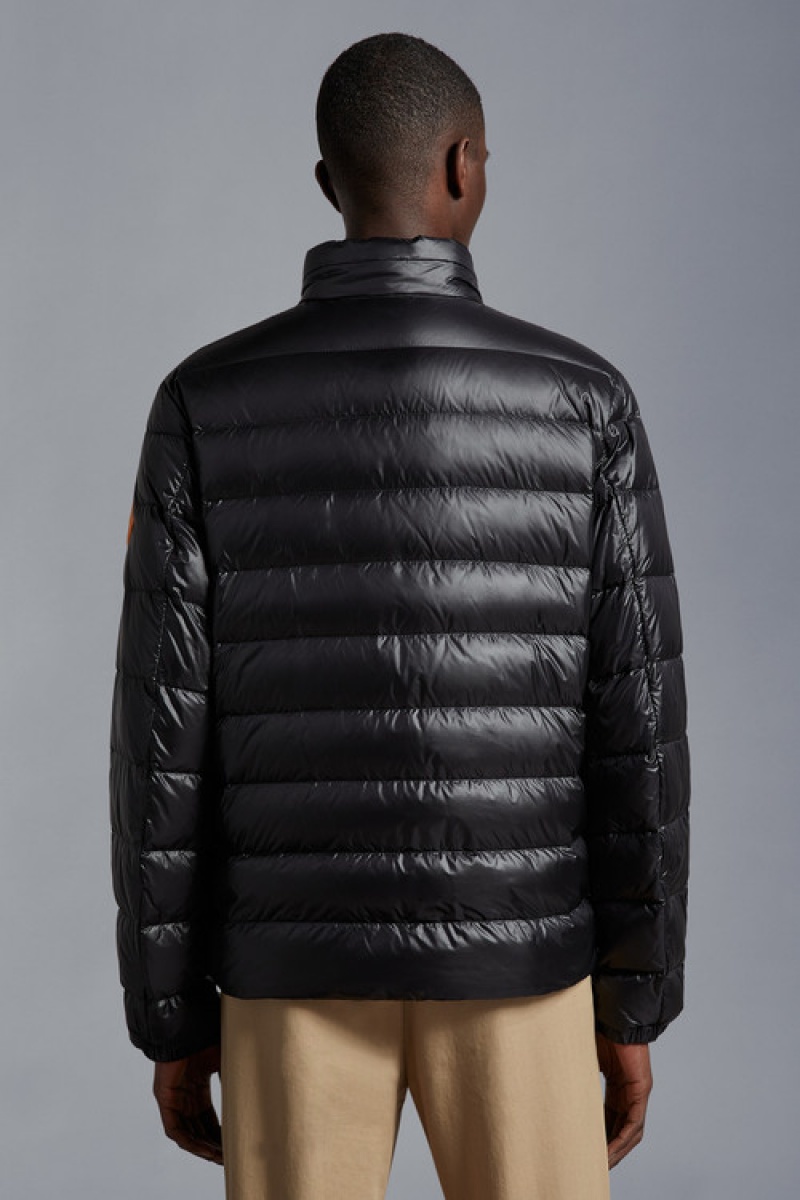 Chamarra Moncler Amalteas Hombre Negros | XKBM-15294