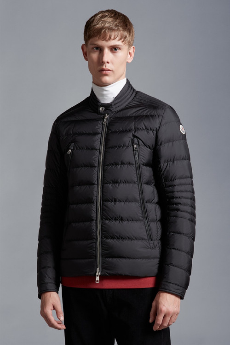 Chamarra Moncler Amiot Hombre Negros | XFJS-45837