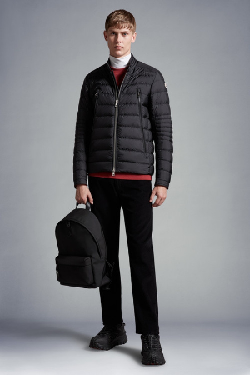 Chamarra Moncler Amiot Hombre Negros | XFJS-45837