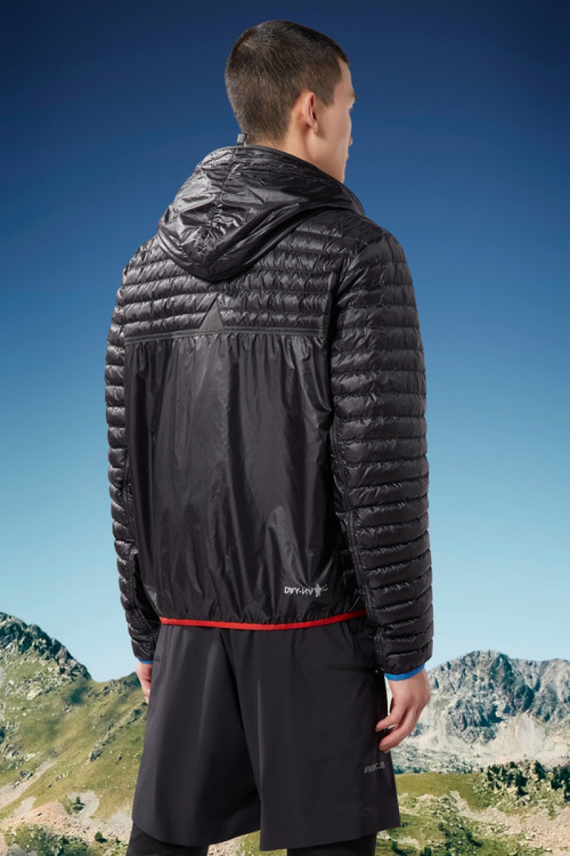 Chamarra Moncler Ardon Hombre Negros | VQOZ-84196