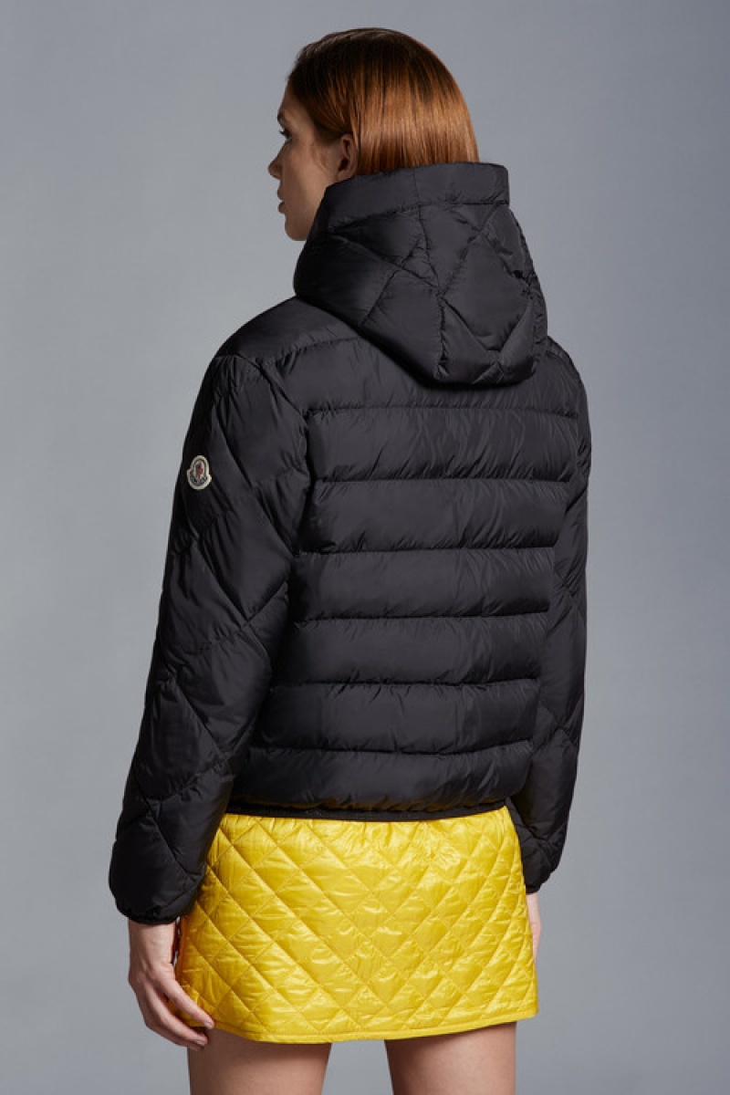 Chamarra Moncler Arvouin Mujer Negros | MGJF-39201