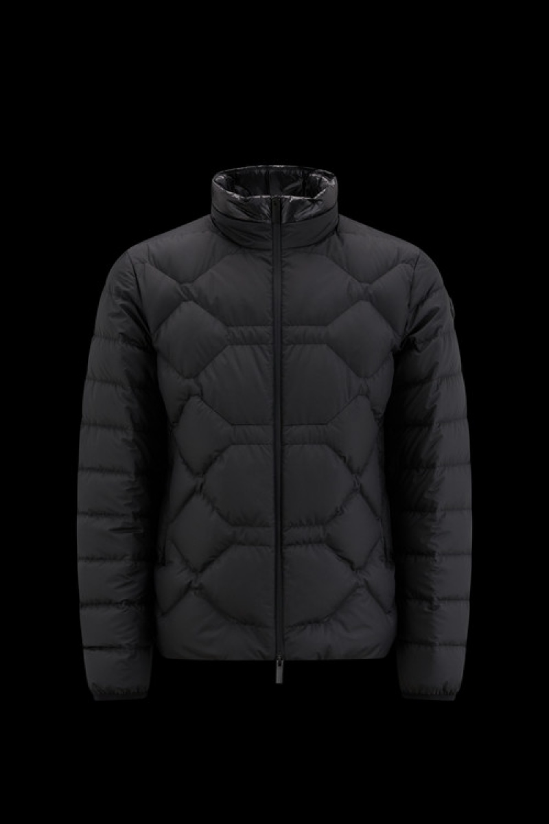 Chamarra Moncler Atlas Hombre Negros | AYXO-87046