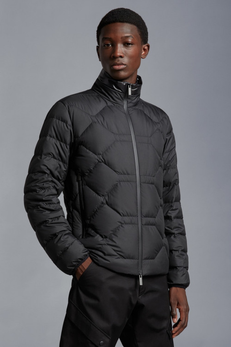 Chamarra Moncler Atlas Hombre Negros | AYXO-87046