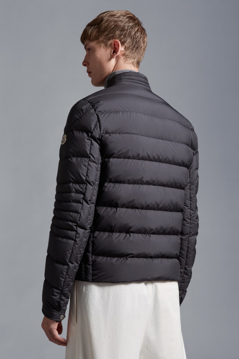 Chamarra Moncler Authie Hombre Negros | LPKS-94352