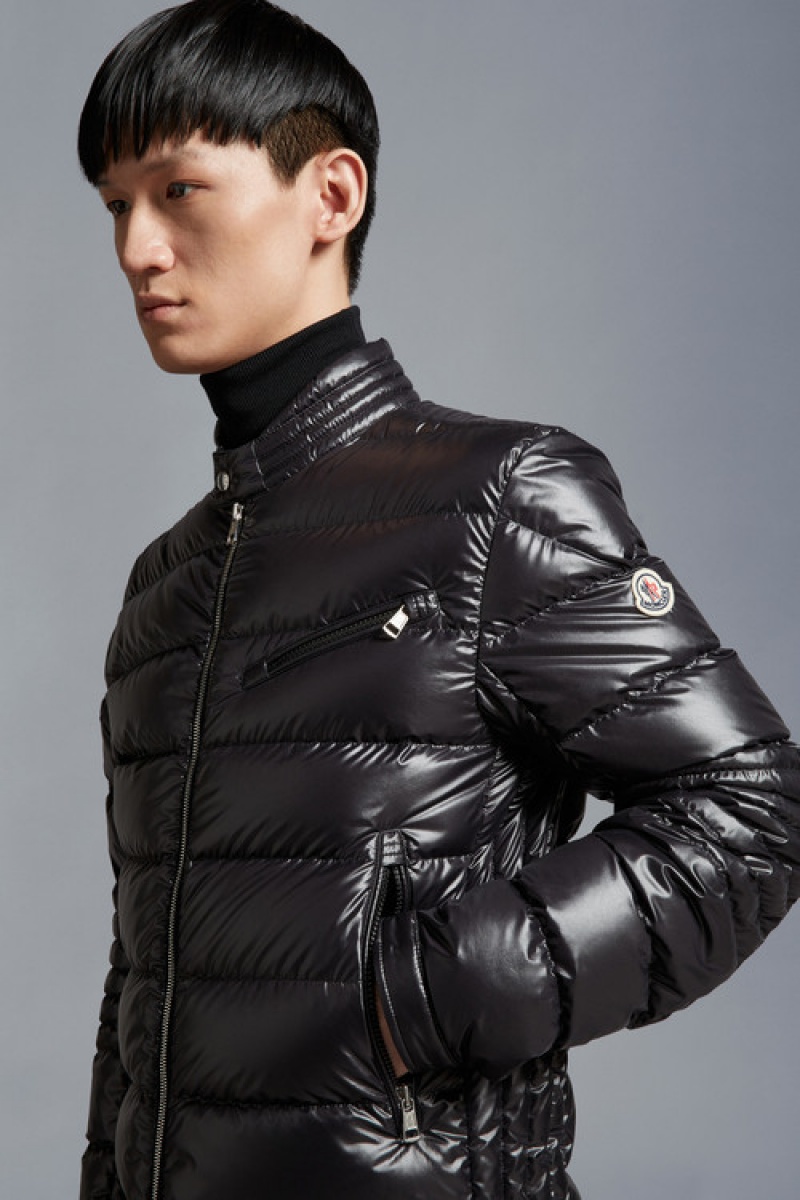 Chamarra Moncler Authie Hombre Negros | XAPB-13240