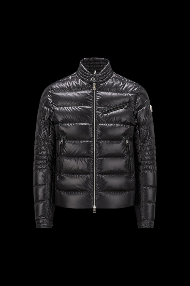 Chamarra Moncler Authie Hombre Negros | XAPB-13240