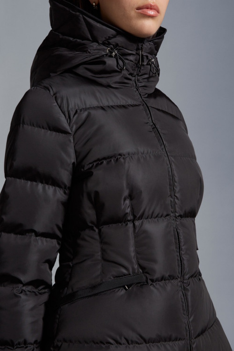 Chamarra Moncler Avoce Mujer Negros | RMBX-34871