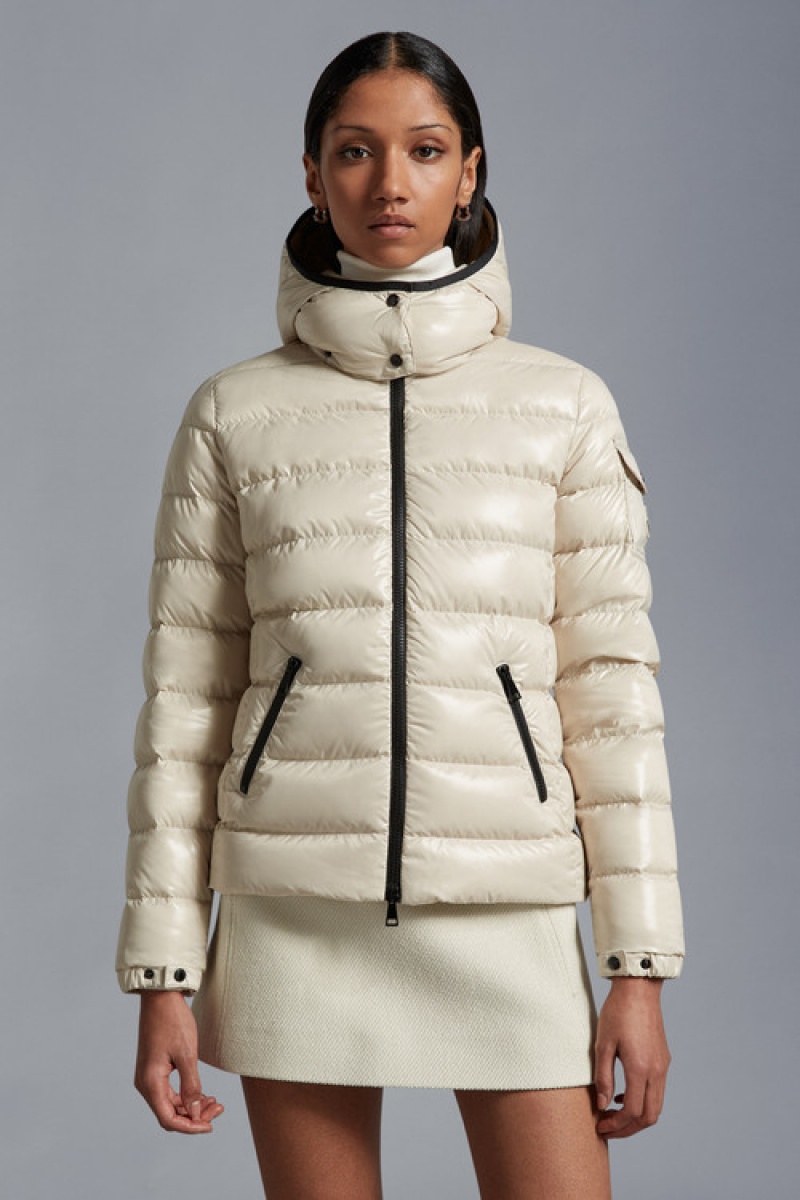 Chamarra Moncler Bady Mujer Beige | RGQO-54362