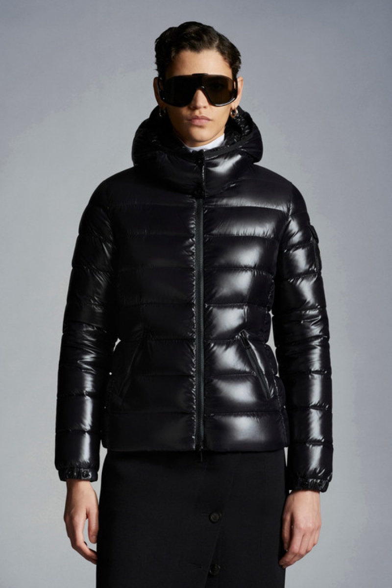 Chamarra Moncler Bady Mujer Negros | DKZF-03247