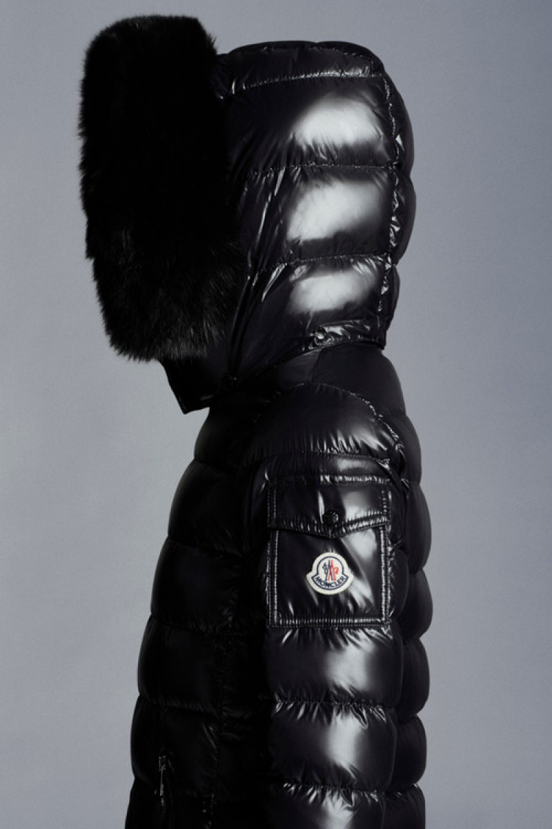 Chamarra Moncler Badyfur Mujer Negros | ZBLO-14698