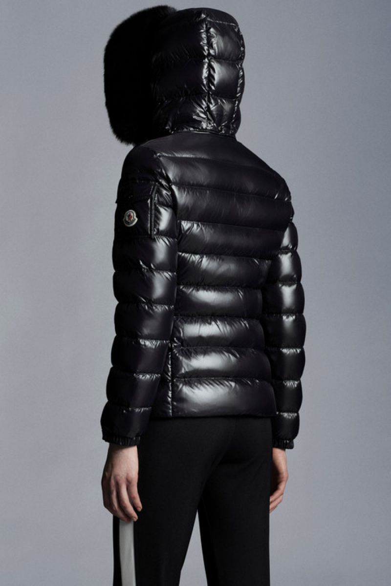 Chamarra Moncler Badyfur Mujer Negros | ZBLO-14698