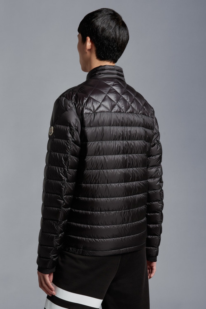 Chamarra Moncler Benamou Hombre Negros | CKOX-37419