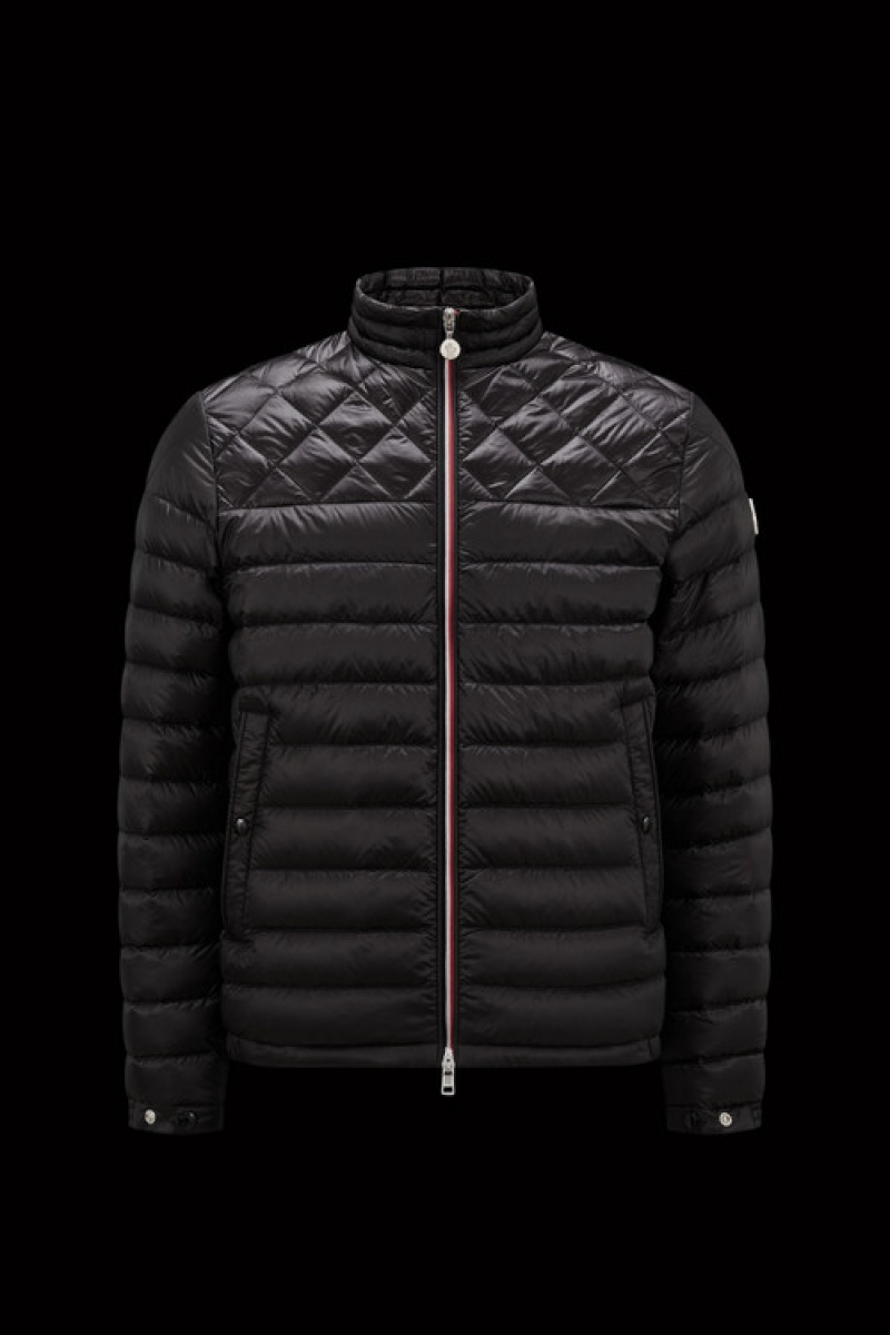 Chamarra Moncler Benamou Hombre Negros | CKOX-37419