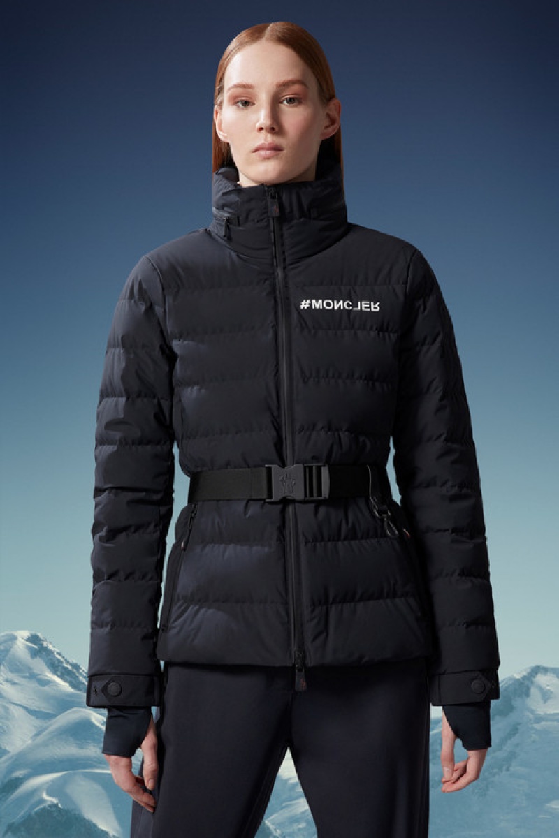 Chamarra Moncler Bettex Mujer Negros | CXVA-31057