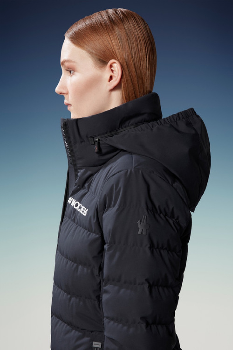 Chamarra Moncler Bettex Mujer Negros | CXVA-31057