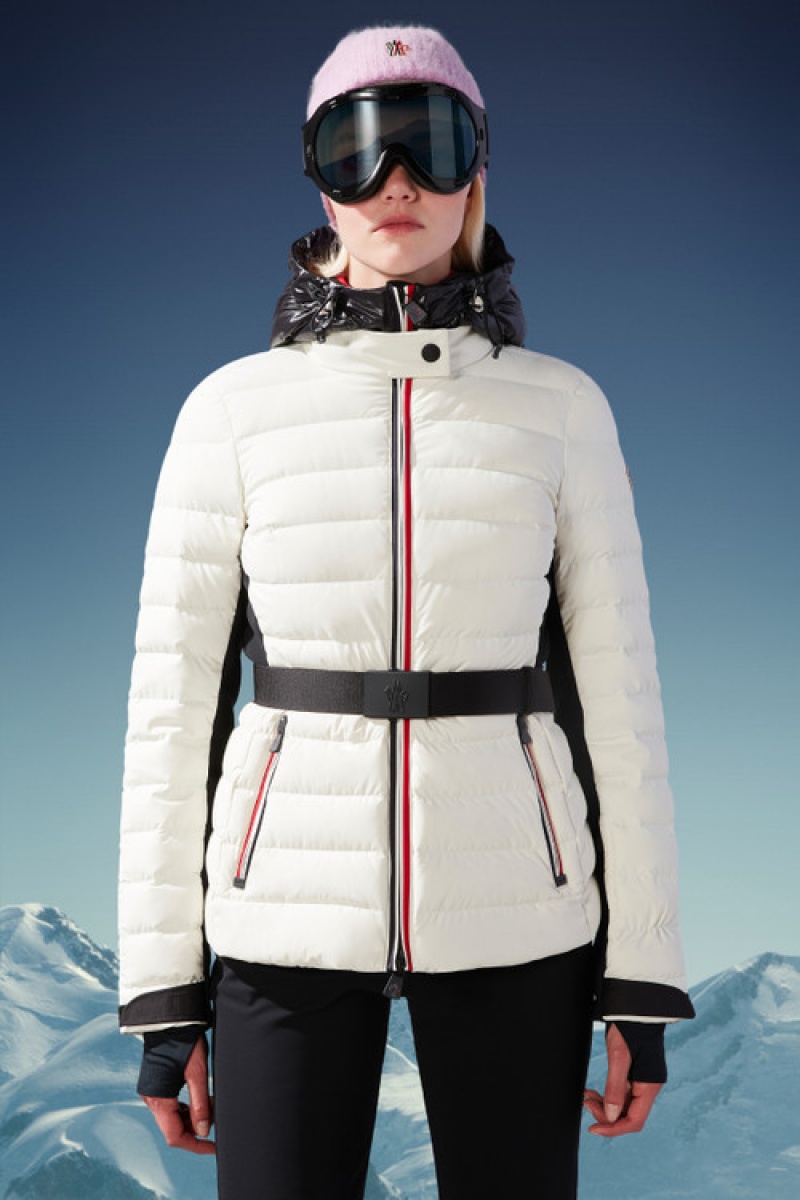 Chamarra Moncler Bruche Mujer Blancos | QDKU-96417