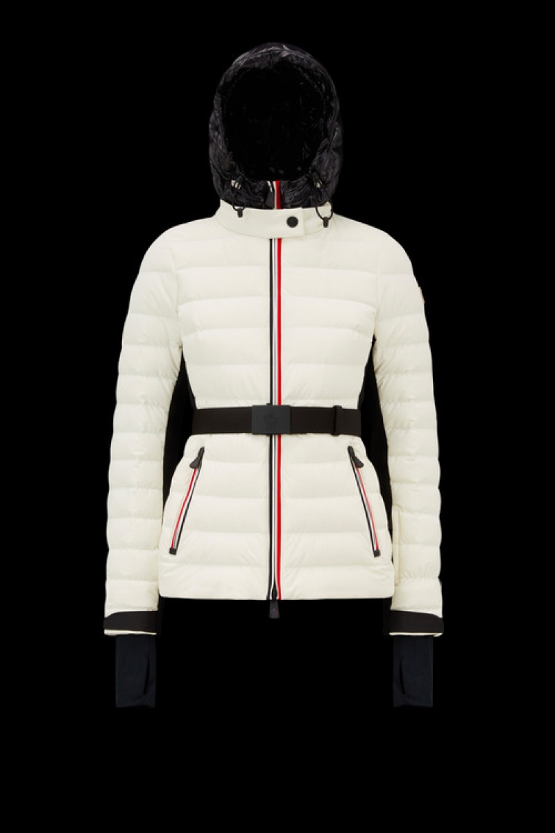 Chamarra Moncler Bruche Mujer Blancos | QDKU-96417