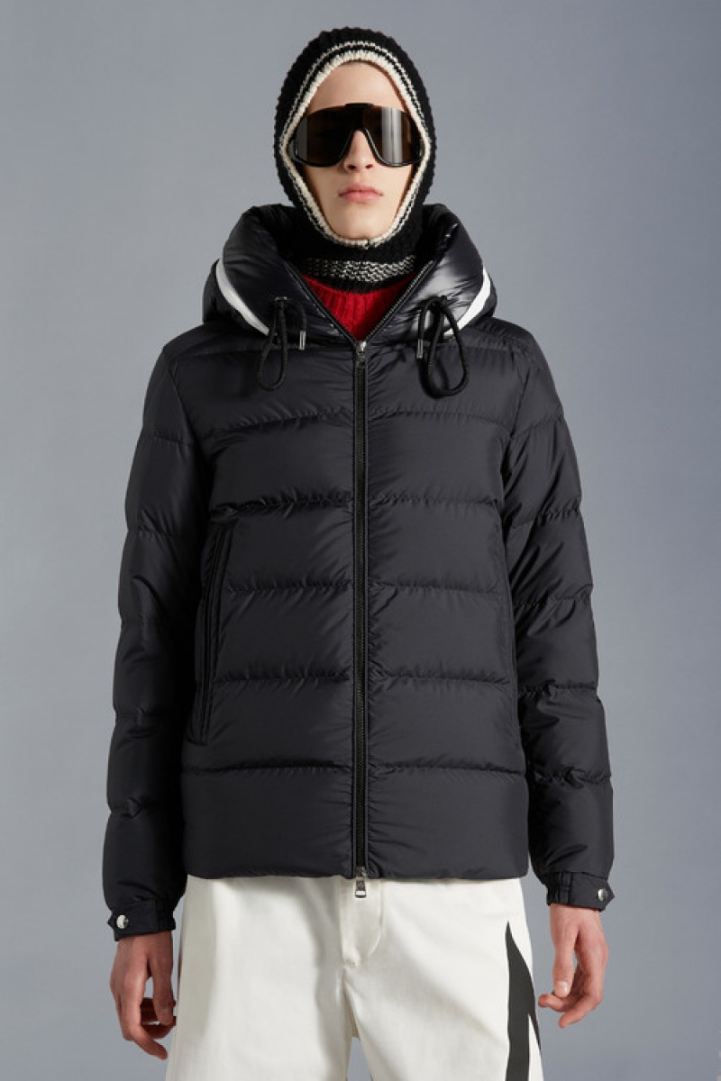 Chamarra Moncler Cardere Hombre Negros | QWIZ-12736