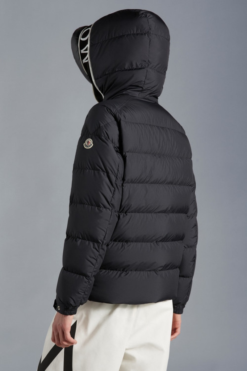 Chamarra Moncler Cardere Hombre Negros | QWIZ-12736