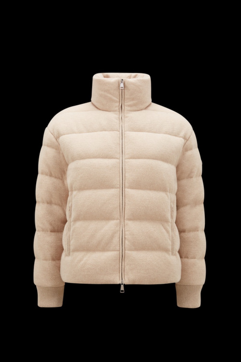 Chamarra Moncler Cayeux Mujer Beige | GPWS-73826